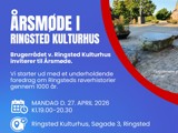 Årsmøde i Ringsted Kulturhus